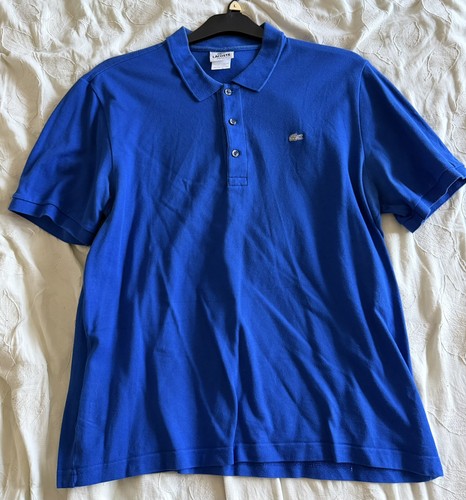 Lacoste blue polo shirt size - blue, shirt.
