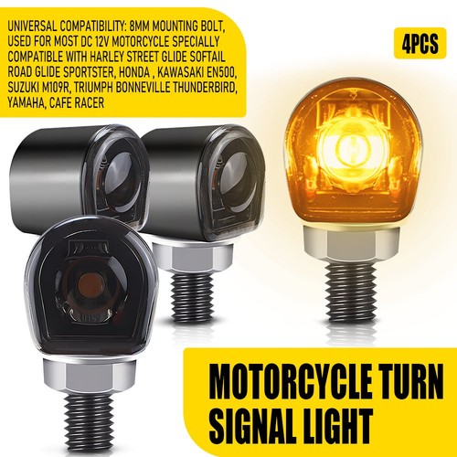 4pc amber led signals turn - amber,