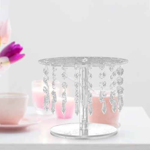 Cake stand crystal pendants - stand,