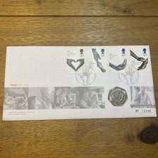 1998 NHS 50p Coin Pack 50th