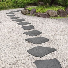 Nature Loving Garden Pathway Stepping Stones Paving Reversible Recycled Rubber 