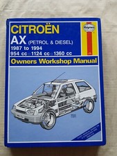 Citroen AX Petrol & Diesel