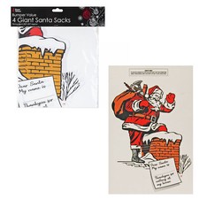 4 Pack Giant PVC Christmas