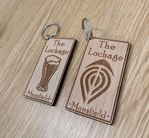 Personalised wooden business - personalised,