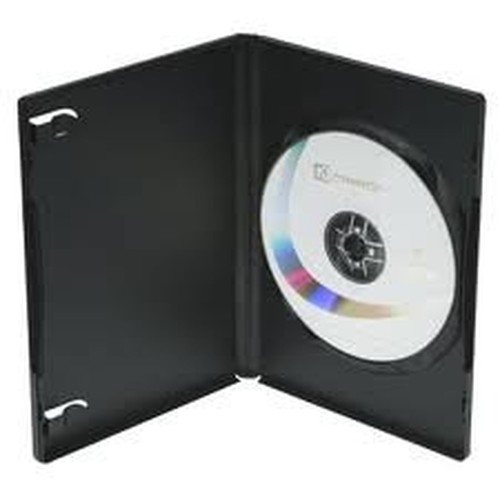 Slimline black dvd cases - 20,