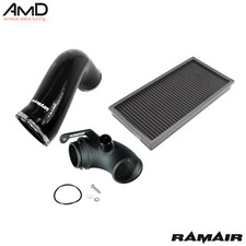 RAMAIR Panel Air Filter Intake Pipe Air Hose & Turbo Elbow Golf R, Golf GTi, S3