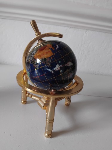 Decorative mini rotating globe - decorative,