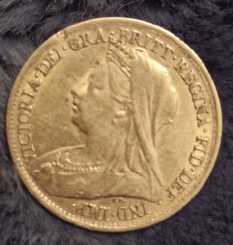 Antique queen victoria 3rd - queen,