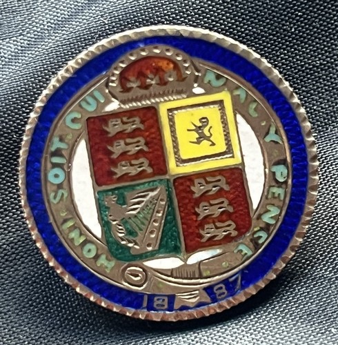 Antique enamelled silver - enamelled,