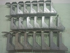 21 Galvanised Joist Hangers for 5in x 2in Timbers. New. See photos. Prompt Post.