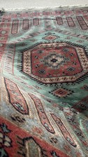 Vintage cashmere/wool Persian Hand-knotted Wool Rug - 156 cm x 96 cm 