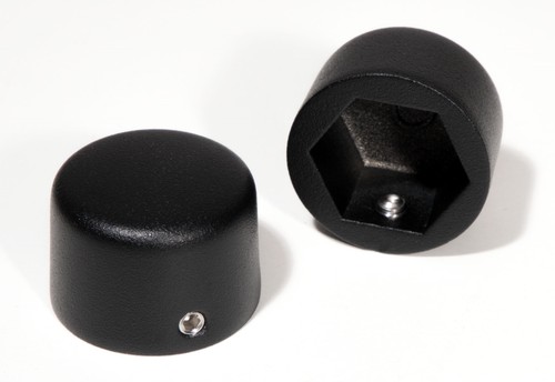 Axle covers set - set, black