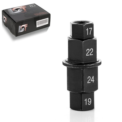 Socket key hexagon 17mm 19mm - key,