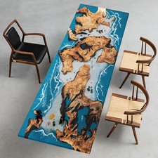 Cedar Epoxy River Table Top