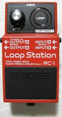 Used boss loop station - rc-1,