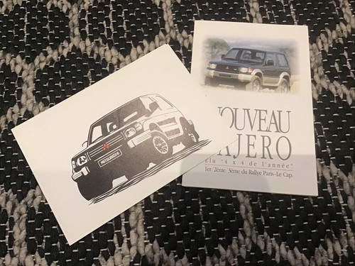 1992 mitsubishi pajero france - 1992,