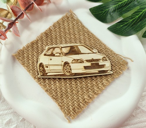 Wood fridge magnet for - wood,