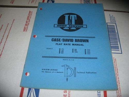 Case david brown tractor - tractor, flat