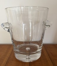 Large Hand Blown Crystal Ice