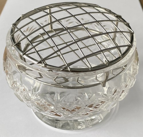 Vintage crystal cut glass rose - vintage,