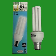 1x 20W (=88W) Tesco Low Energy