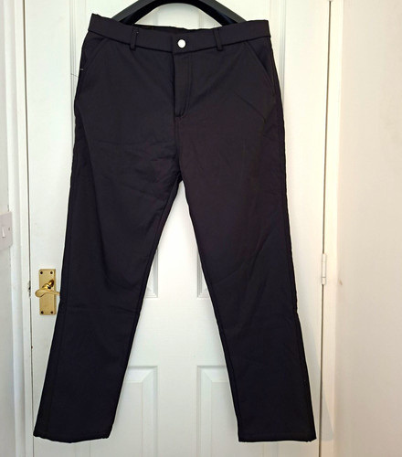 Men black fleece - black, slim