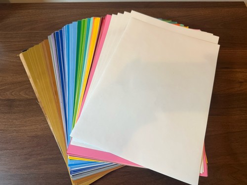 Oracal 651 vinyl sheets - oracal, a4
