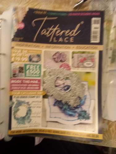 Tattered lace magazine issue - tattered,
