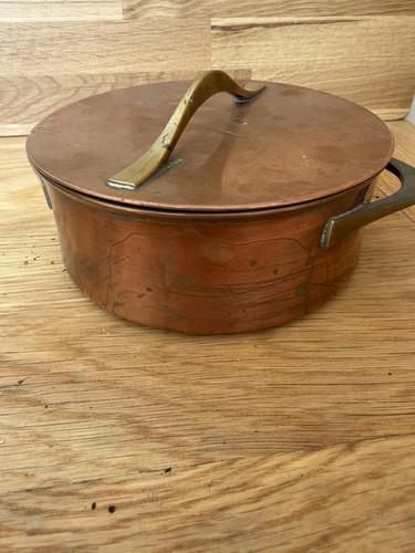 Danish dansk copper saucepan - danish,