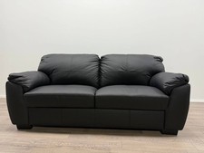 Milano Leather 3 Seater Sofa