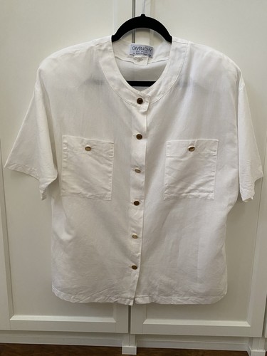 Vintage givenchy white linen - vintage,