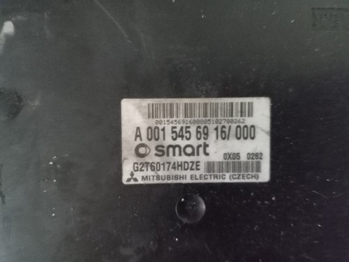 Smart car 451 2007 - 2007-2014, zb