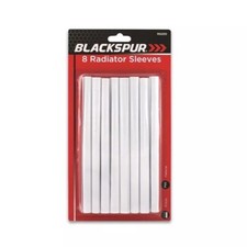 Blackspur 8 White Radiator Sleeves Pipe Covers 15mm Pipe 15.6cm BB-RS200 New