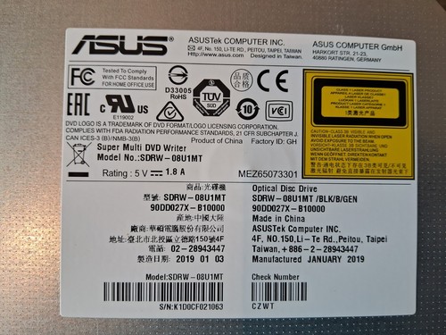 Asus optical disc drive - asus,