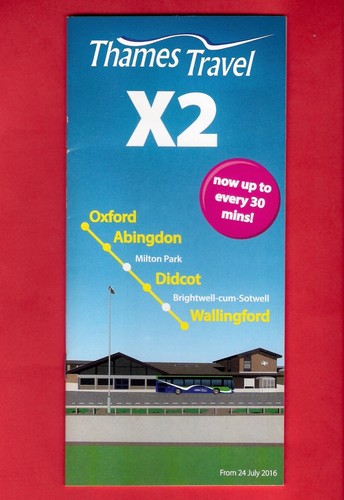 Bus timetable thames travel - bus,