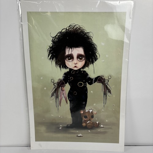Edward scissorhands print - edward,