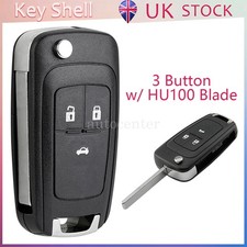3 Button Flip Key Case Fob