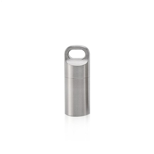 Pill case keychain waterproof - case,