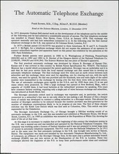 THE AUTOMATIC TELEPHONE