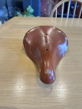 Brooks  B17s Touring /  Bikepacking Leather Bike Saddle- Brown Ladies