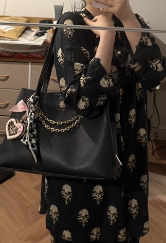 Anne klein black structured - anne,