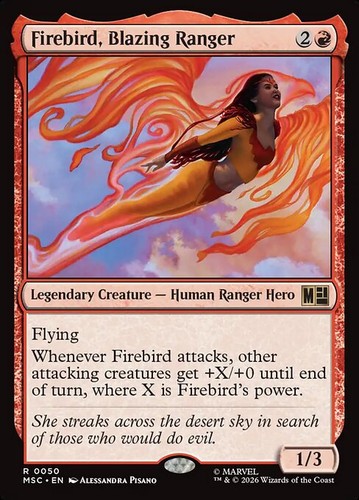 Mtg firebird blazing ranger - ~,