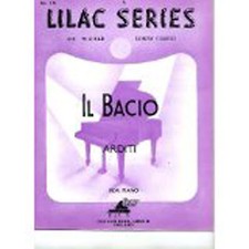 The Lilac Series No 16 Il Bacio Piano Sheet Music Book Grades 4-5 Arditi!!