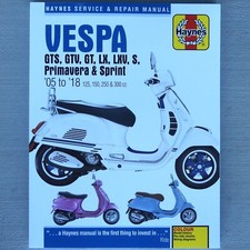 2005-2018 Vespa GT GTS GTV LX