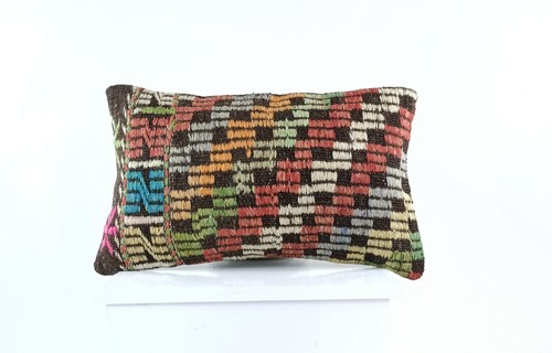 Kilim pillow cover 12x20 - pillow,