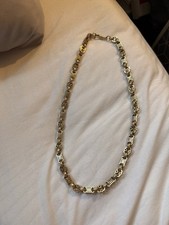 9ct gold chain stars and bars