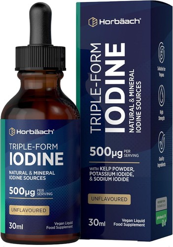 Iodine liquid 500mcg - 500mcg, 30ml