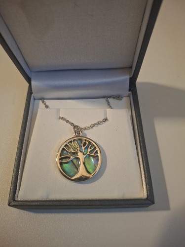 Abalone shell sterling - &,