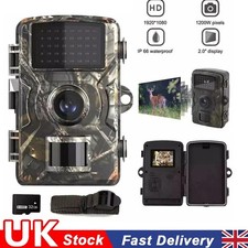 32GB 60MP Wildlife WIFI APP Trail Camera 4K Night Vision Outdoor Hunting Camera