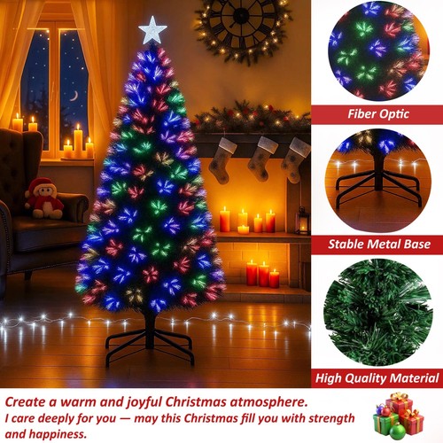 Pre lit fiber optic christmas - fiber,
